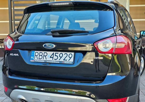 Ford Kuga cena 33900 przebieg: 177000, rok produkcji 2009 z Brzozów małe 781